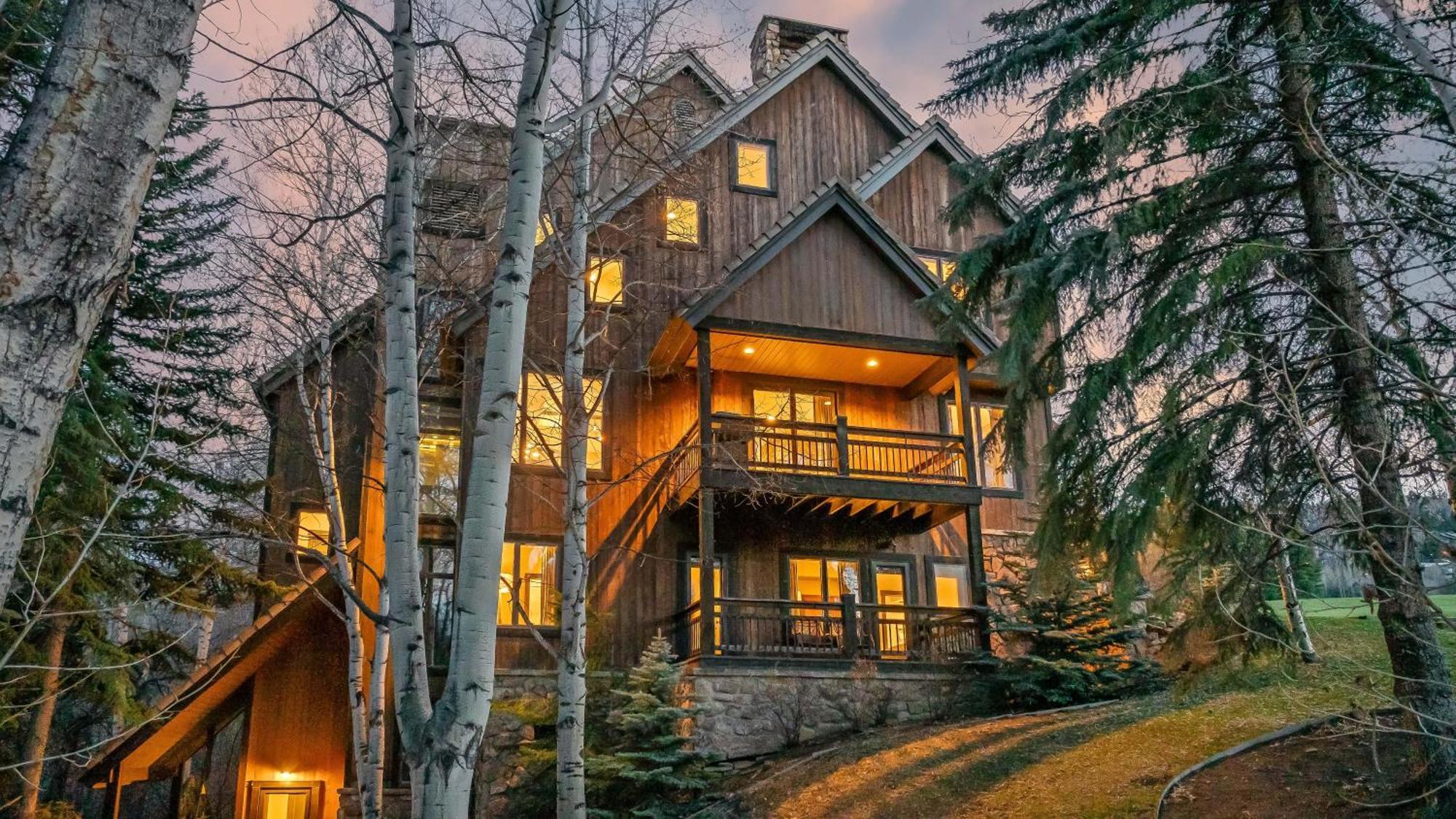 比弗河Aspen Glade Retreat别墅 外观 照片