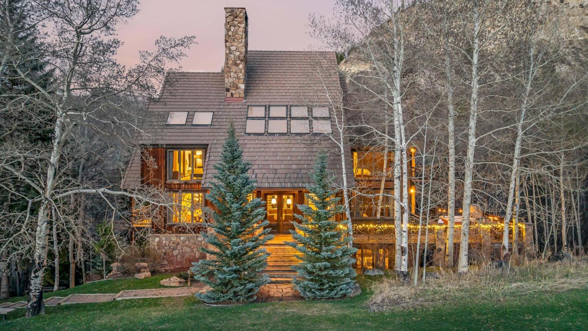 比弗河Aspen Glade Retreat别墅 外观 照片